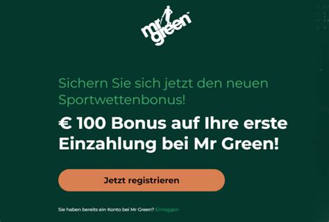 mr green bonus code eingeben